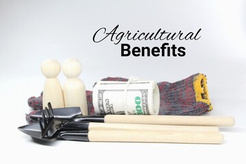 equipment for farming and words of agricultural benefits