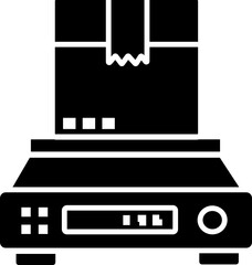 Weight icon. Logistics concept icon style