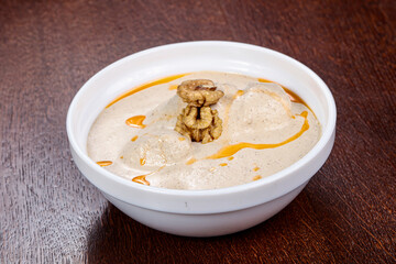 Georgian traditional cuisine - Satsivi with chicken