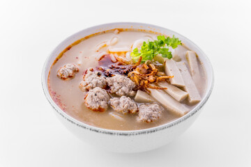 Vietnamese noodle soup tasty food