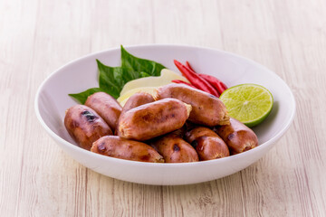 Thai sausage favorite food