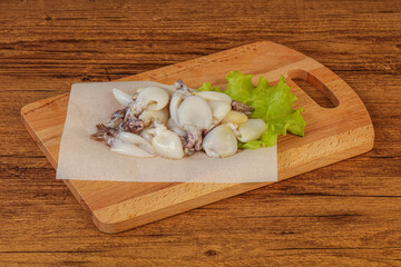 Raw seafood - cuttlefish for cooking
