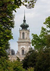 Architectural details at Festetics Palace in Keszthely - Hungary
