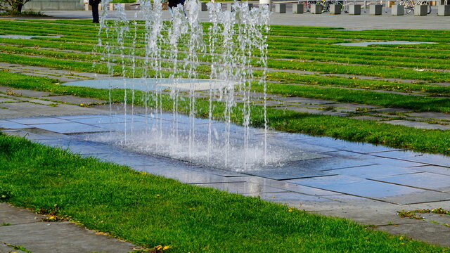 fountain in the park