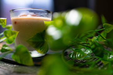 おうちでアイスカフェオレ