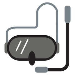 ocean glyph two tone icon