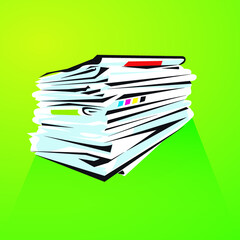 Pile de journaux