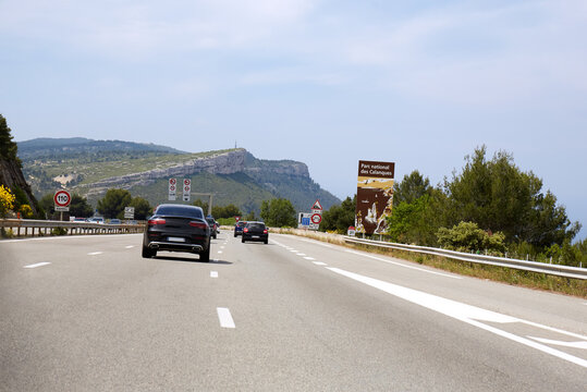 Autoroute A50 Les Calanques bouches du rh&ocirc;ne
