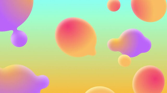 Colorful and stylish liquid animation background.
This motion graphic supports looping playback.