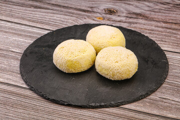 Raw potato zrazy for cooking