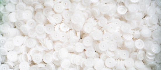 Plastic wheel background. Hardware for aluminium door and window, Banner background and texture concept.