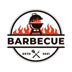 BBQ Logo design. Barbecue Logo Vector Inspiration