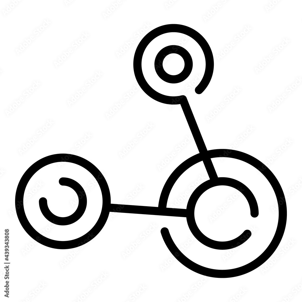 Poster scheme internet icon. outline scheme internet vector icon for web design isolated on white backgroun