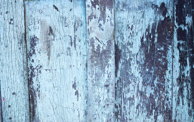 old rustic wooden background blue vintage background