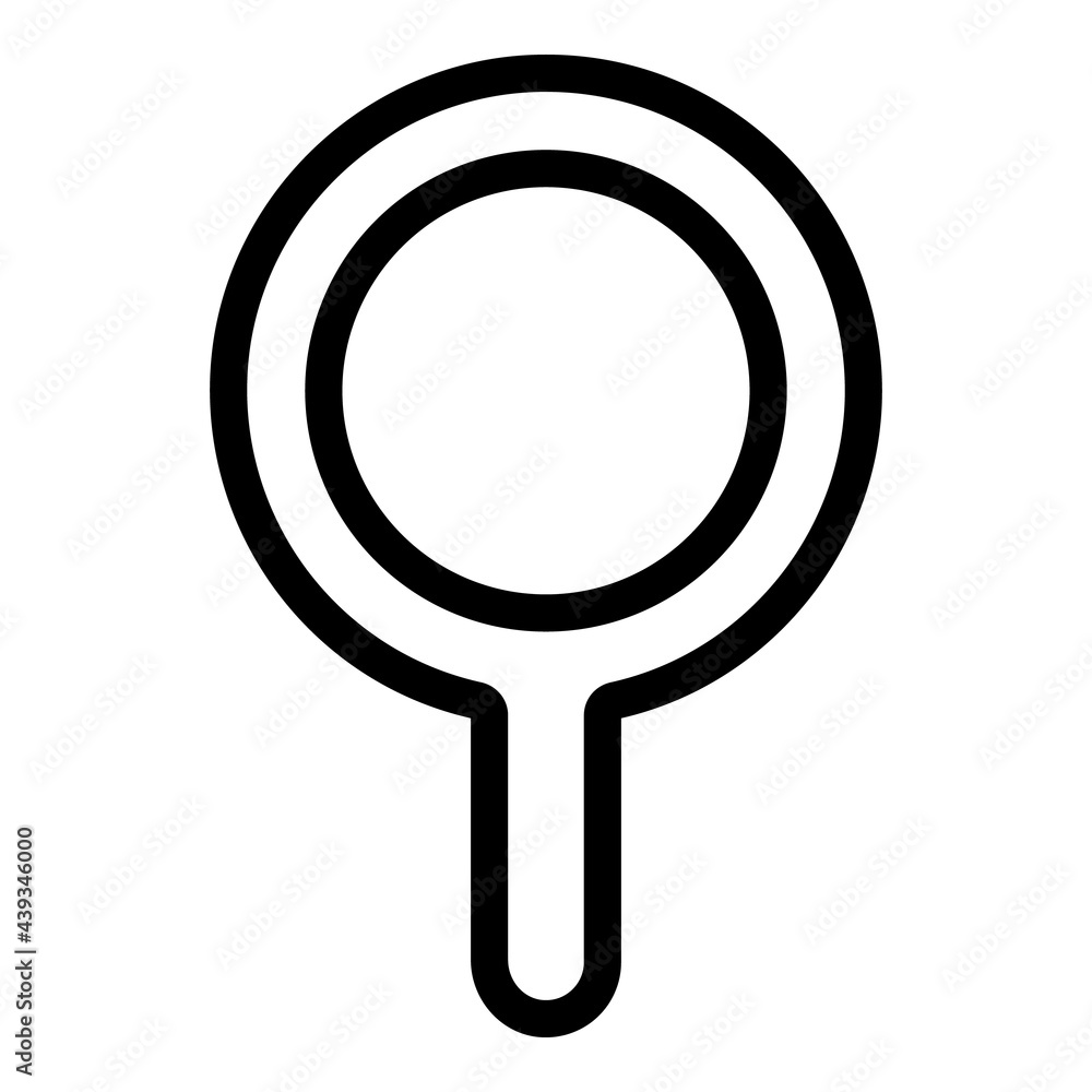 Poster gender identity icon. outline gender identity vector icon for web design isolated on white backgroun