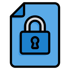 Protection line icon