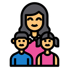 Family line icon