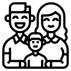 Family line icon