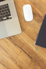 laptop on desk