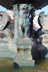 fountain in porto (portugal)