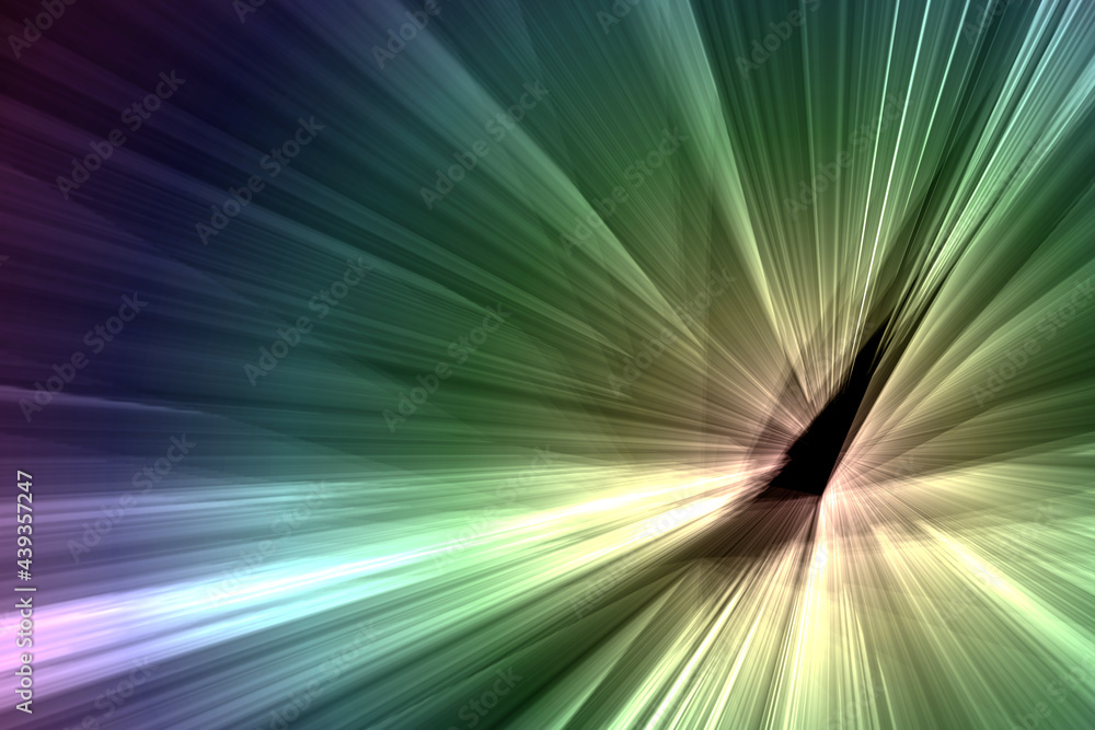 Aufkleber abstract technology background hyper speed warp concepts.
