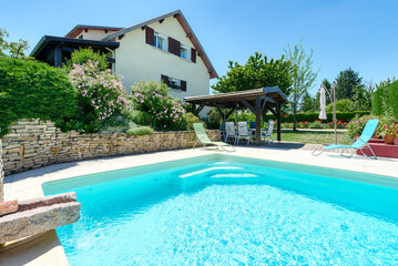 swimming pool in the resort