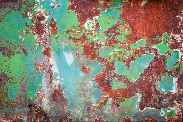 Background old rusty metal surface