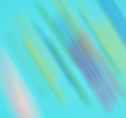 Abstract blue Background Art with lines in pink, yellow, blue, purple, green, gray, black, orange and white colors. Creativ colorful abstract concept art background.