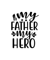 Dad SVG T Shirt Design - Manly Men Beard Father Rainbow Colors Pride Flag Cutting Files for Cricut,Graphics, Can Cooler- Dad Is My Hero - SVG, PNG Files for Cricut, HTV, Instant Digital Download