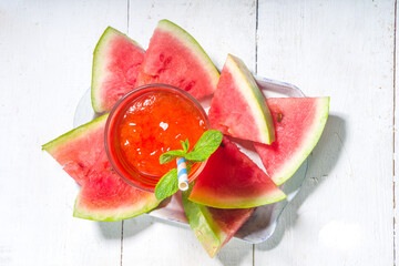 Watermelon cold drink