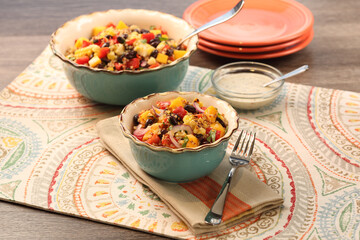 Salad images for the food industry.