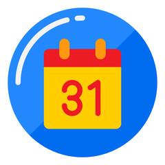 calendar flat style icon