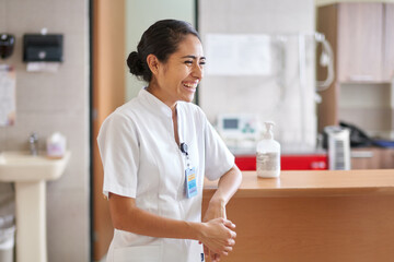 Doctor: happy medical doctor