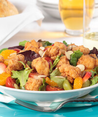 Salad images for the food industry.