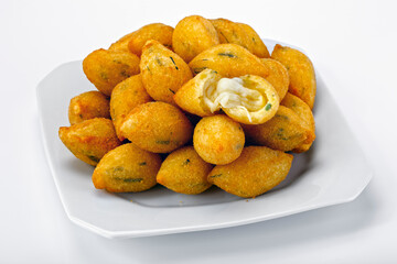 Traditional Brazilian snacks, traditional snacks served in snack bars