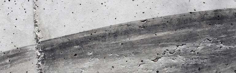 Fototapeta premium black and white concrete wall texture background