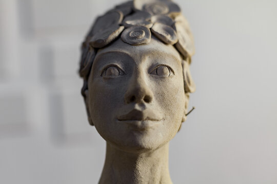clay statue