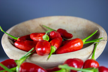 small chili on a pestle