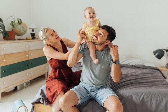Happy Baby Like A Proof Of Happy Family