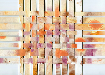 Abstract collage background 