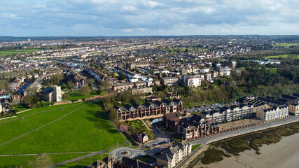 Fototapeta premium Aerial view of Rochester.