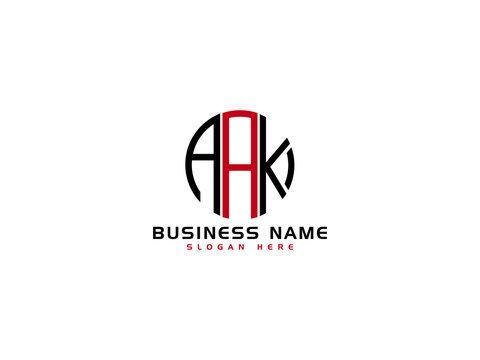 Letter AAK Logo Icon Vector Image Design For All Business