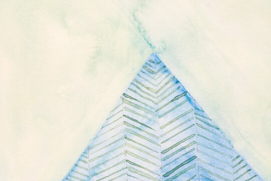 Blue Abstract Art
