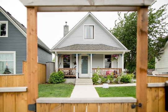 Front of cute house 