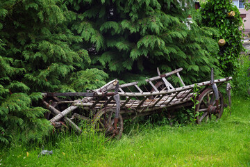 Wooden architectural in Maramures County, Romania, Europe