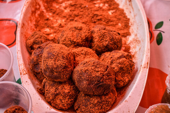 Traditional mexcan candies  (Tarugos de tamarindo)