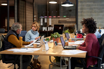 Brainstorm with colleagues