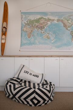 Kids sitting room decor