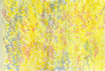 Bright yellow abstract background 