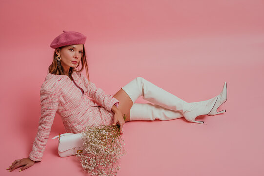 Pink Tweed Images Browse 6 381 Stock Photos Vectors and Video